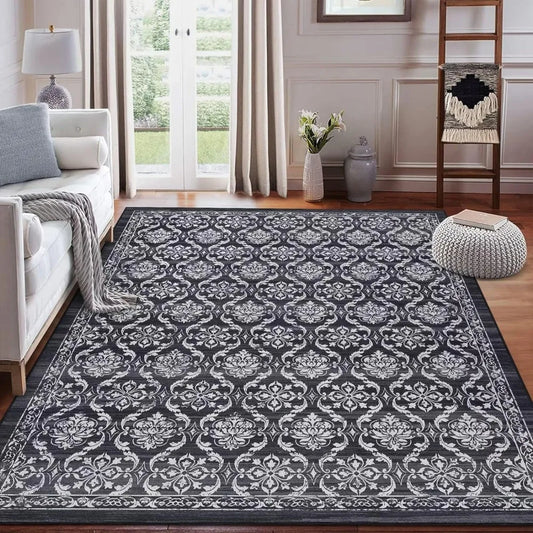 8x10 Modern Floral Area Rug in a Choice of Colors